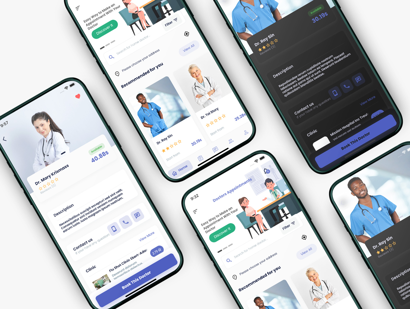 Doctor Appointment, Diagnostic, Clinic Booking, Medical Management